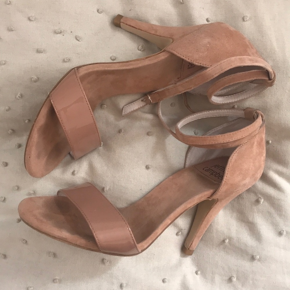 JEFFREY CAMPBELL x suede sandals